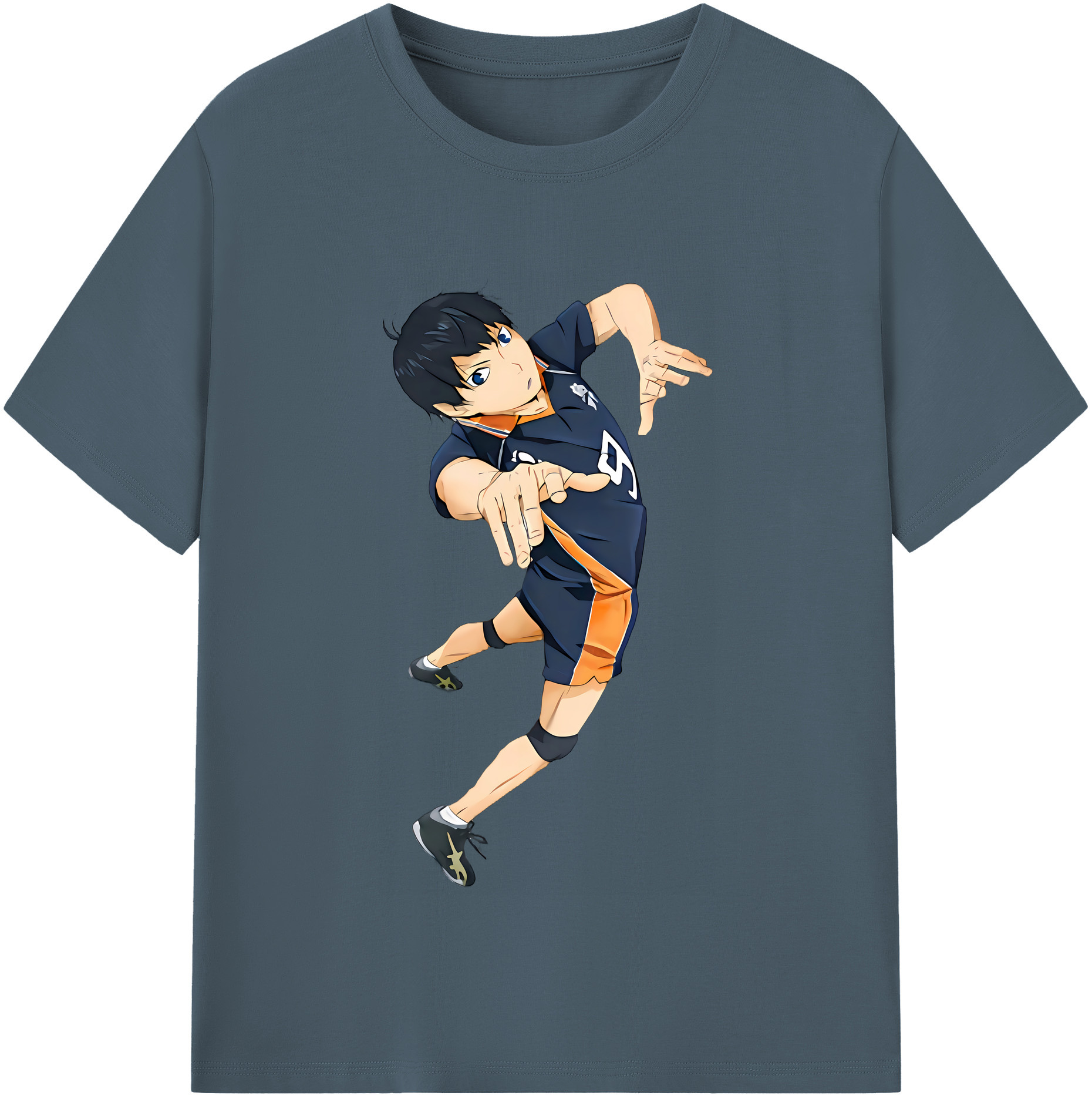 （画像用） ハイキュー!! Haikyu!! 綿100％半袖Tシャツ（フロントプリント）